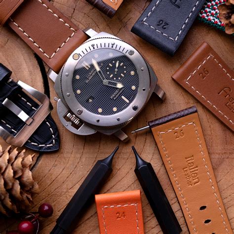 panerai strapcode|best aftermarket panerai straps.